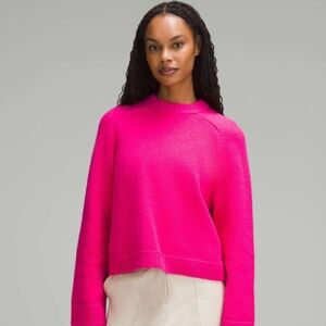 Lululemon Brushed Cotton Merino Blend Crewneck Size S